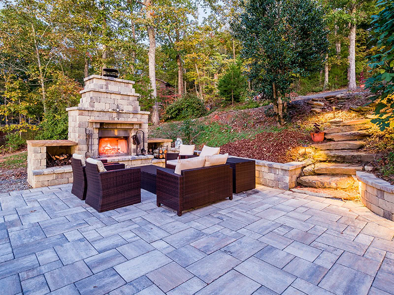 js-ns-2 Stone Fireplace and Patio