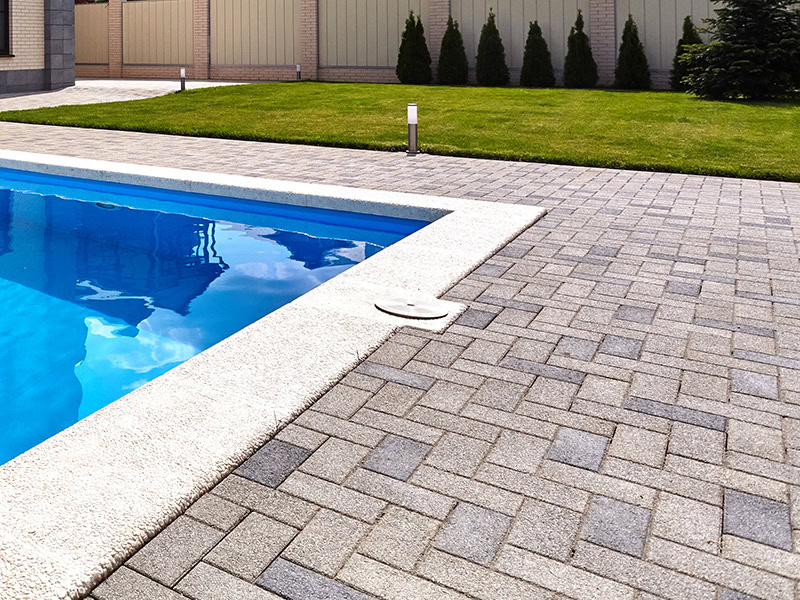 ns-p-1 Paver Pool Deck
