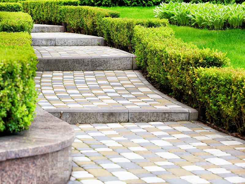 ns-p-4 Paver Walkway