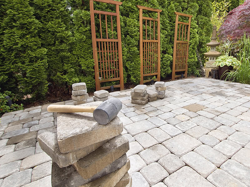 ns-p-5 Paver Patio in Progress